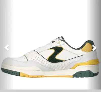 Zapatillas deportivas blancas y verdes - miniatura 1