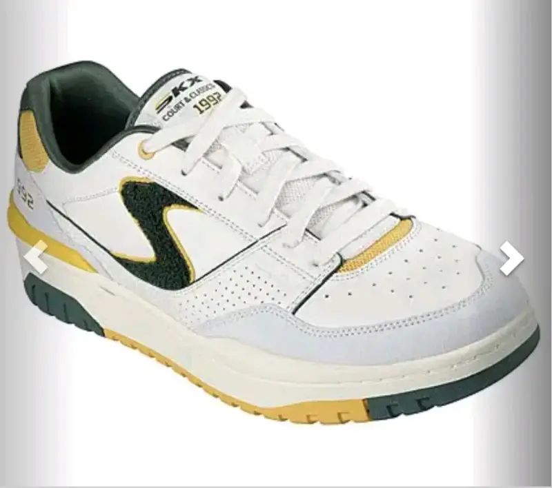 Zapatillas deportivas blancas y verdes - 2