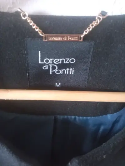 Abrigo Lorenzo di Pontti negro - miniatura 1