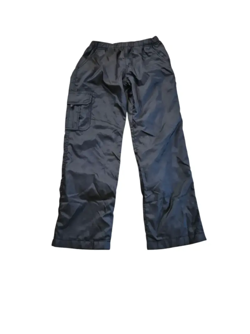Pantalones cargo negros para niño