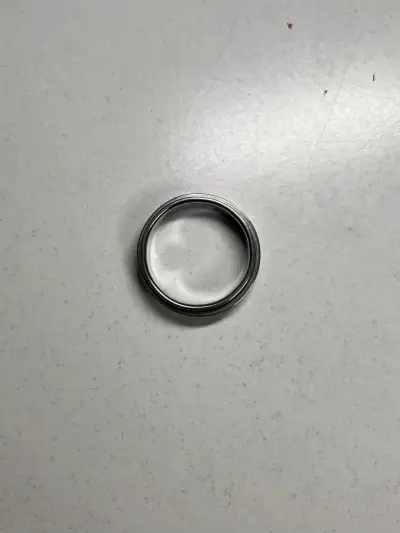 Anillo de acero inoxidable antiestrés - miniatura 2