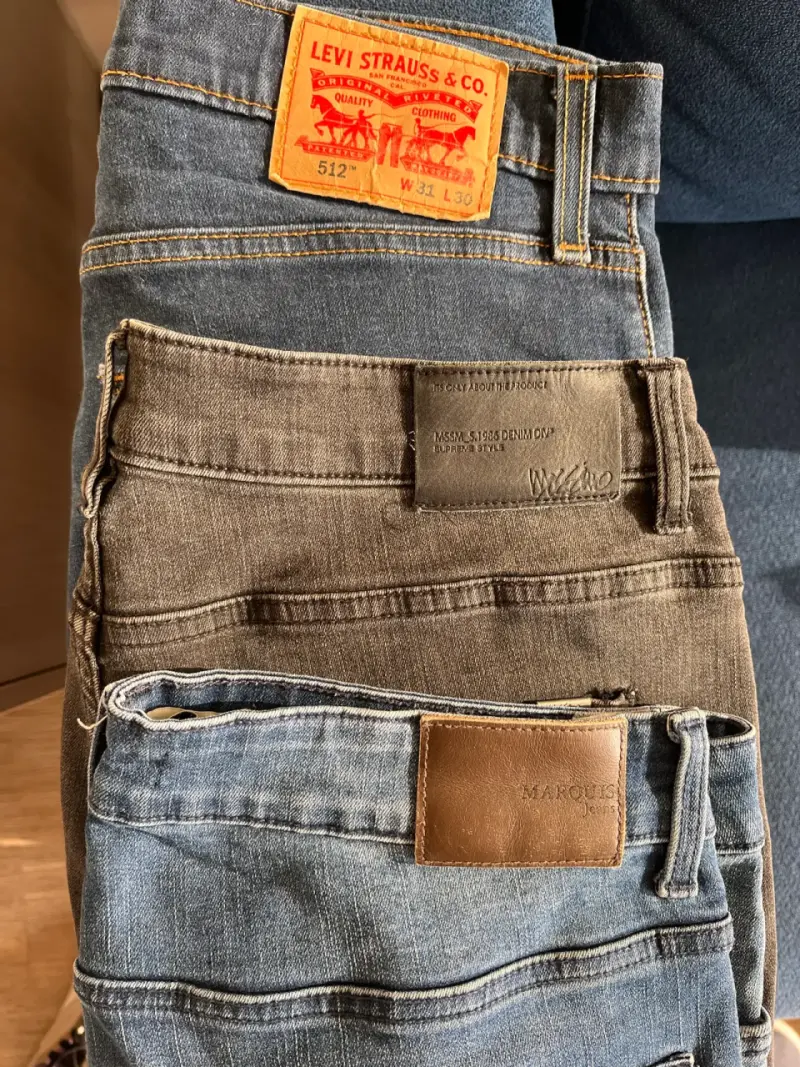 3 jeans Levi's, Mossimo y Maquis - 2