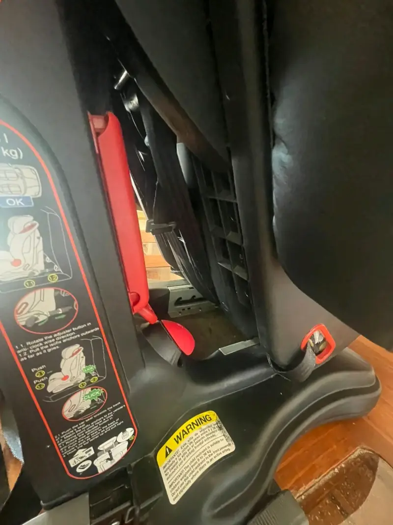 Silla de auto Infanti negra para bebé - 4
