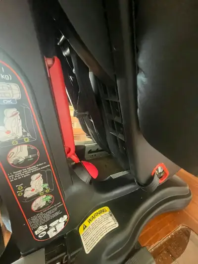Silla de auto Infanti negra para bebé - miniatura 4