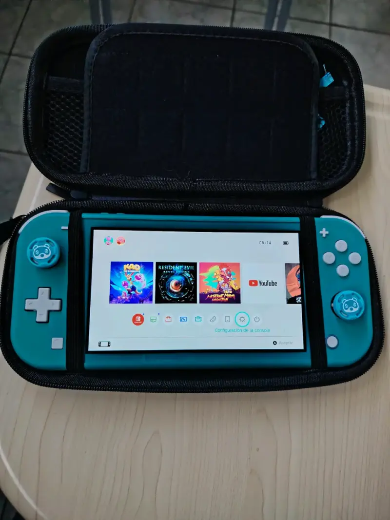 Nintendo switch lite turquesa - 4