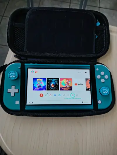 Nintendo switch lite turquesa - miniatura 4