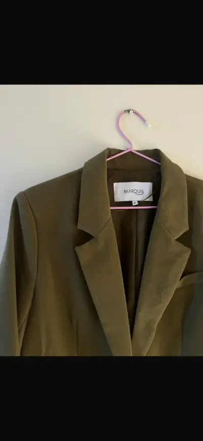 Blazer verde marca Marquis talla M - miniatura 1