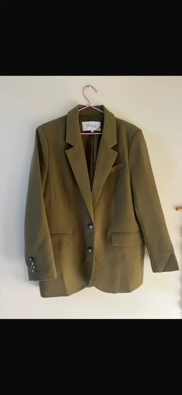 Blazer verde marca Marquis talla M - 2