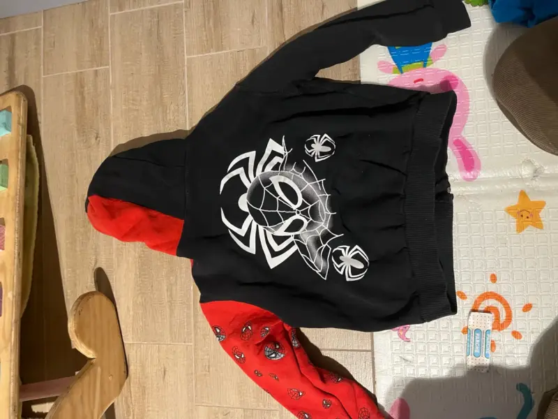 Polerón infantil de Spiderman con capucha - 2