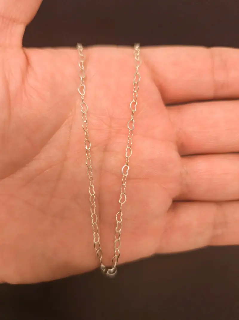 Cadena de plata elegante - 6