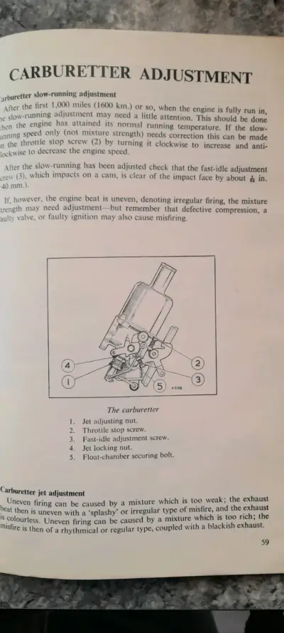 Manual original Morris de epoca - miniatura 2