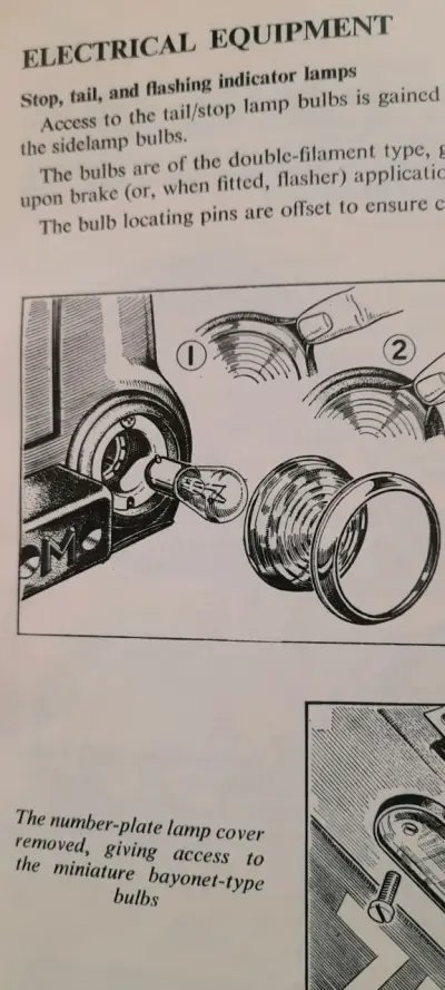 Manual original Morris de epoca - miniatura 4
