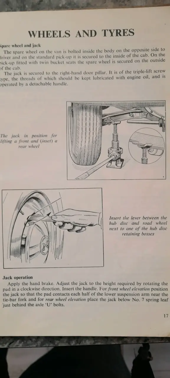 Manual original Morris de epoca - 5