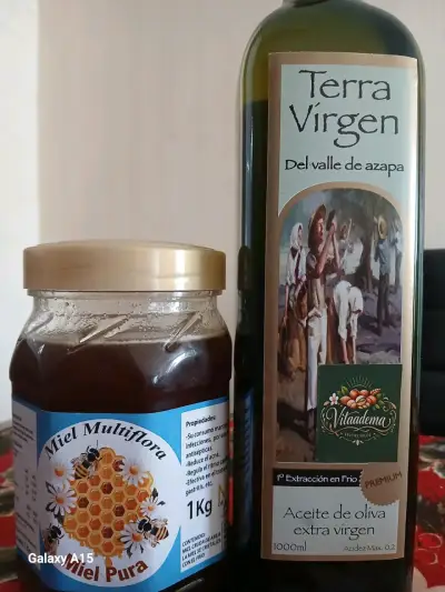 Set de miel y aceite de oliva premium - miniatura 1