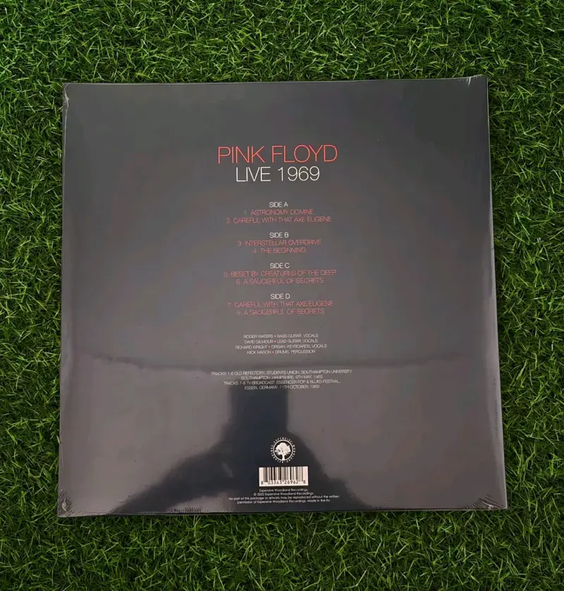 PINK FLOYD: LIVE 1969 - VINILO DOBLE - 2