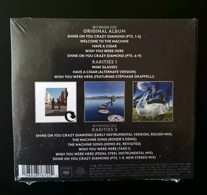 PINK FLOYD: WISH YOU WERE HERE -CD DOBLE - 2