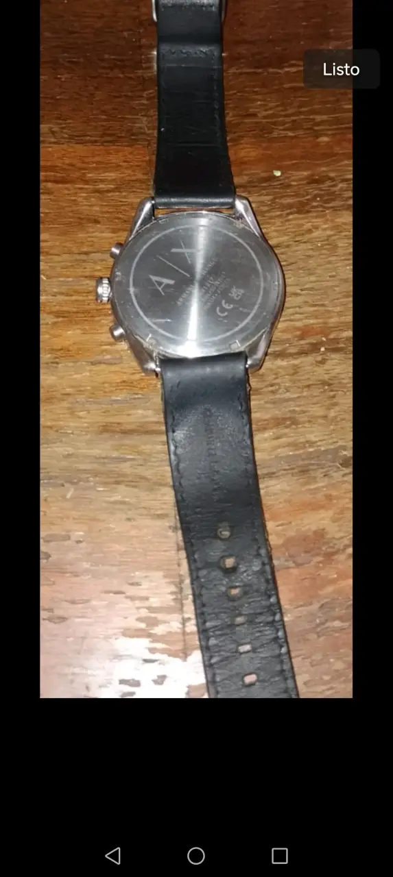 Reloj Armani Exchange negro cronógrafo - 2