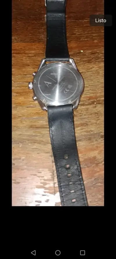 Reloj Armani Exchange negro cronógrafo - miniatura 2