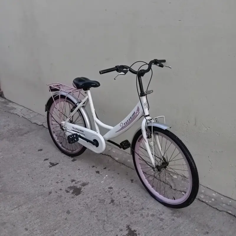 Bicicleta Totem Little Rose blanca - 2