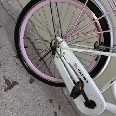 Bicicleta Totem Little Rose blanca - miniatura 3