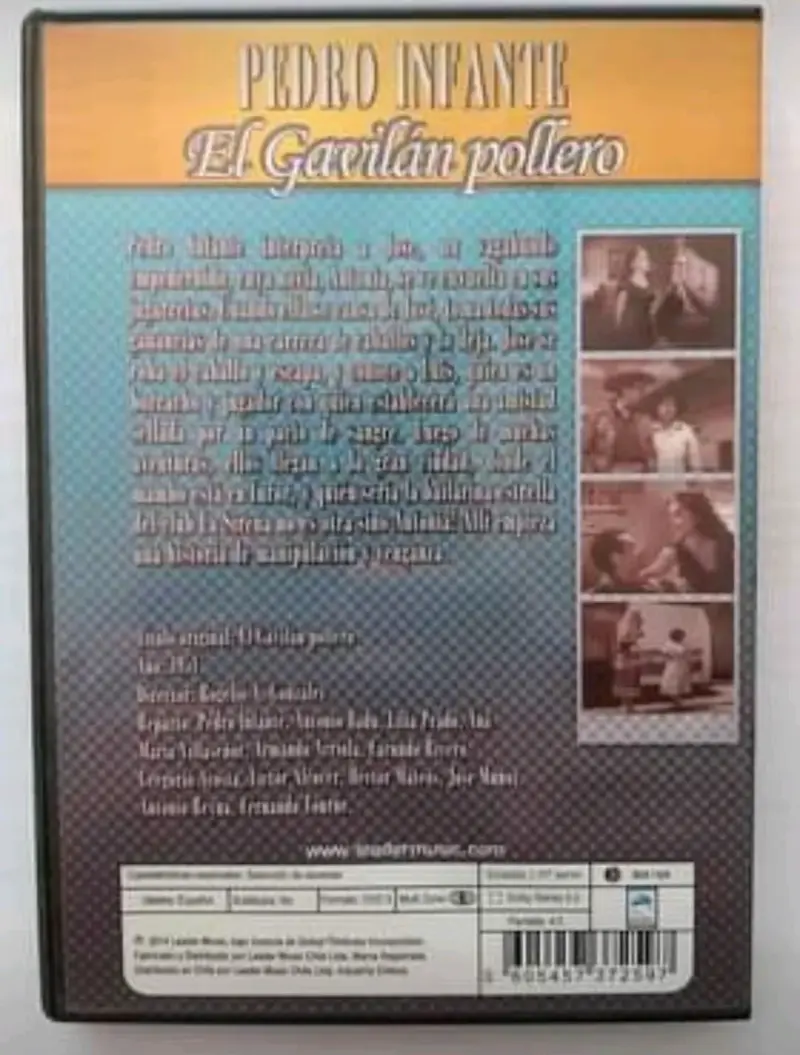 PEDRO INFANTE: EL GAVILÁN POLLERO  - DVD ORIGINAL - 3