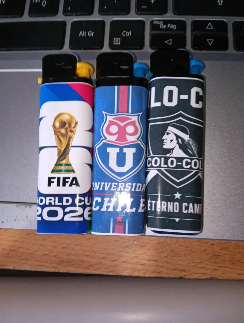 Encendedores temáticos de fútbol - 1