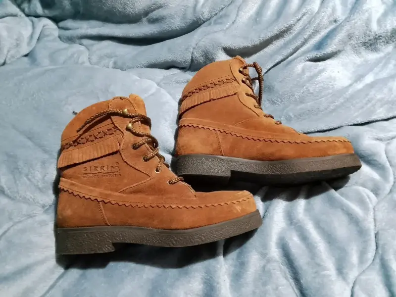 Botas de invierno marrones con forro - 2