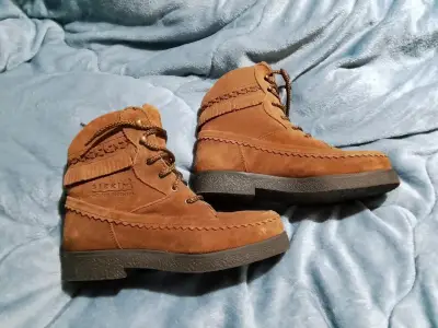 Botas de invierno marrones con forro - miniatura 2