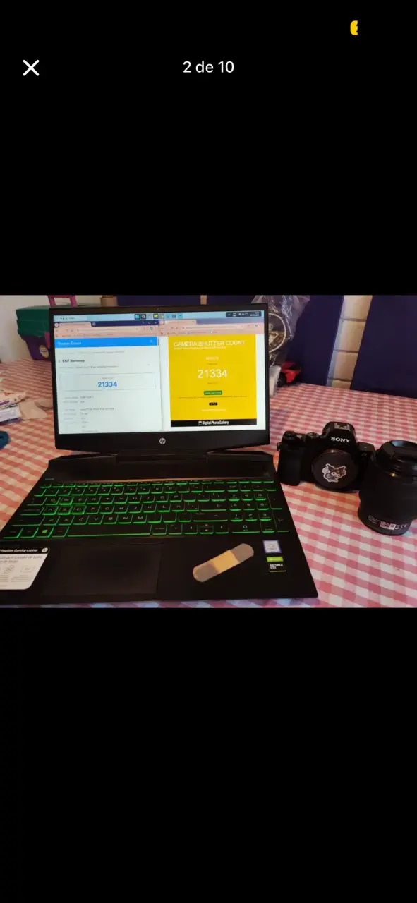 Cámara Sony a7  con accesorios - 2