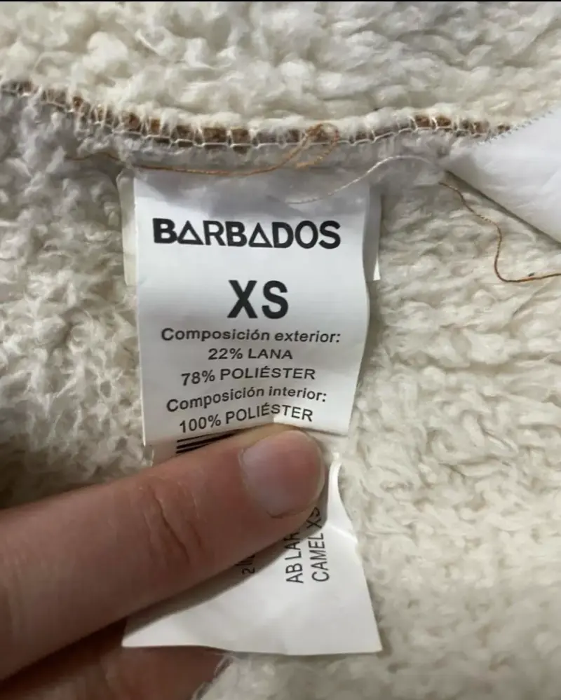 Abrigo marrón con forro de lana - 2