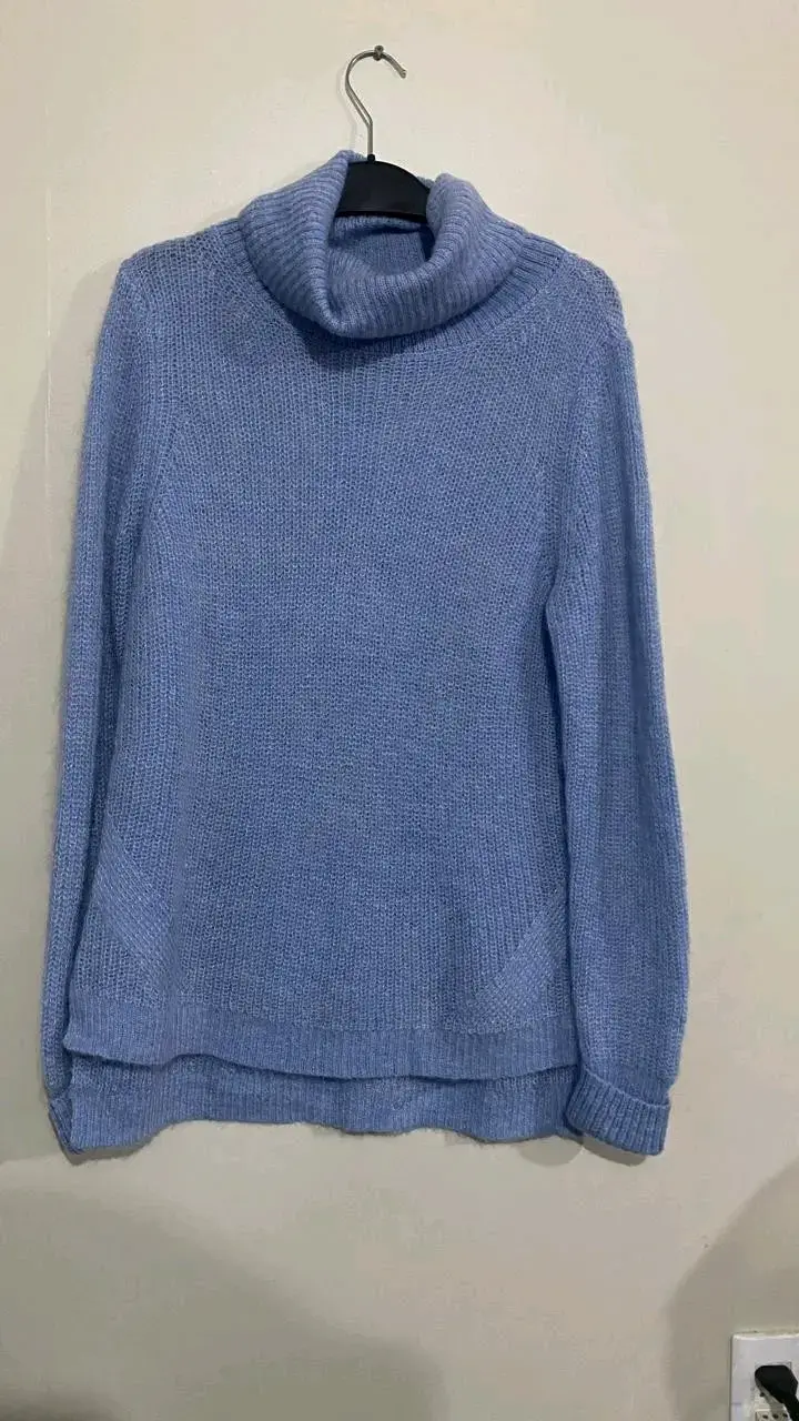 Cardigan de punto rojo para mujer - 3