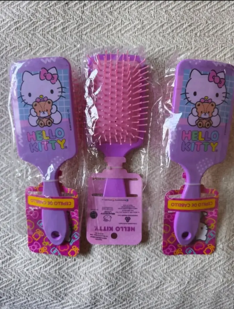 Cepillo de cabello Minnie Mouse rosa - 2