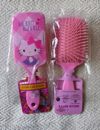 Cepillo de cabello Minnie Mouse rosa - miniatura 3