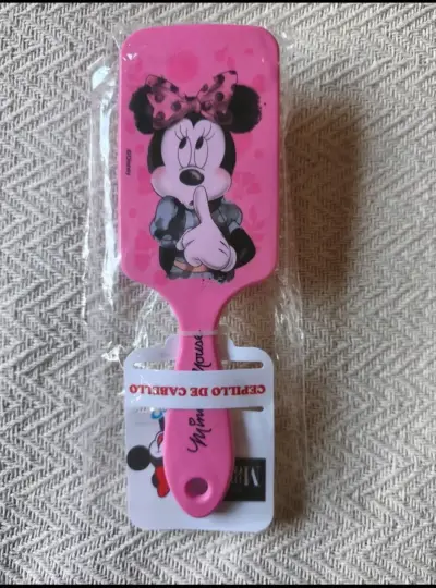 Cepillo de cabello Minnie Mouse rosa - miniatura 6