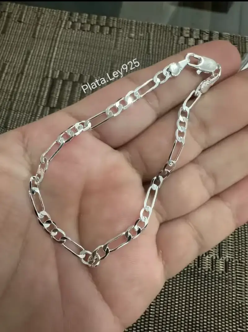 Pulsera de plata Ley 925 elegante