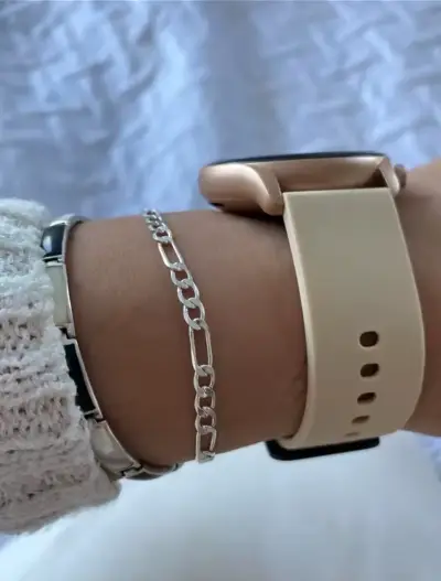 Pulsera de plata Ley 925 elegante - miniatura 2