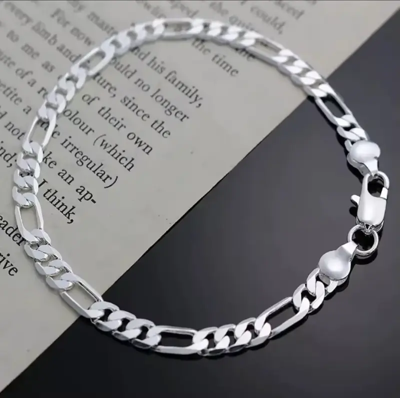 Pulsera de plata Ley 925 elegante - 3