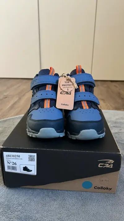Botines nuevos  niño Colloky azul waterproof 26 - miniatura 1