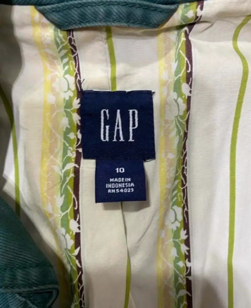 Chaqueta verde GAP para mujer - 2