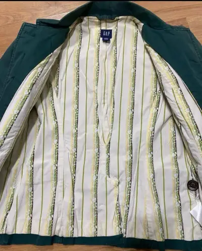 Chaqueta verde GAP para mujer - miniatura 3