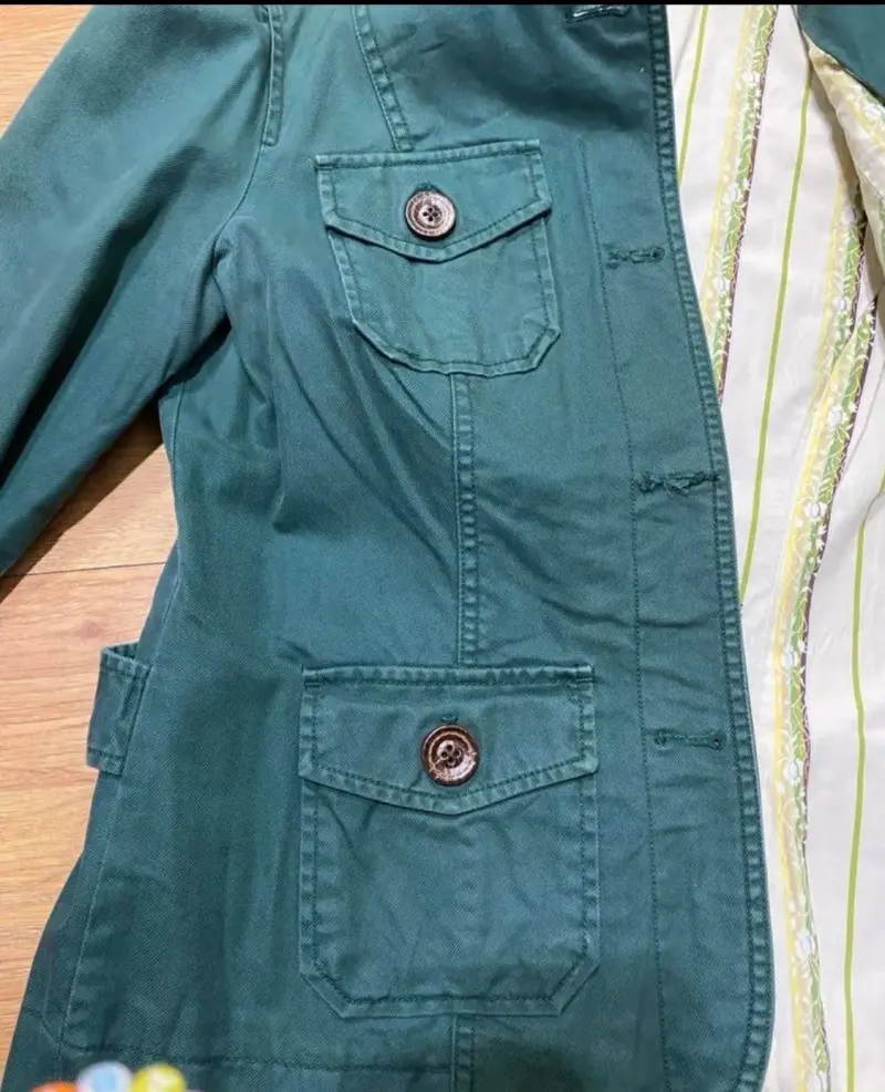 Chaqueta verde GAP para mujer - 4