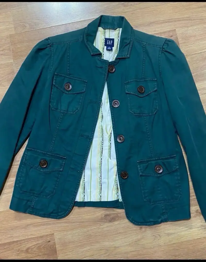 Chaqueta verde GAP para mujer - 6