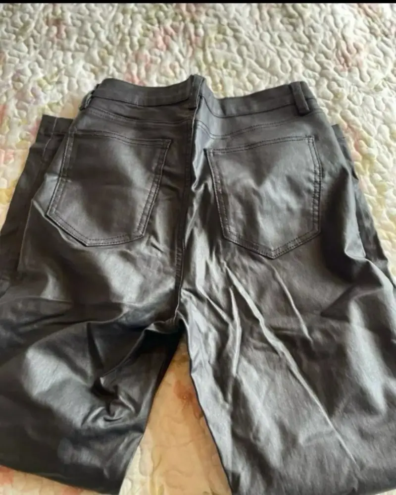 Pantalones negros de mezclilla para Mujer - 4
