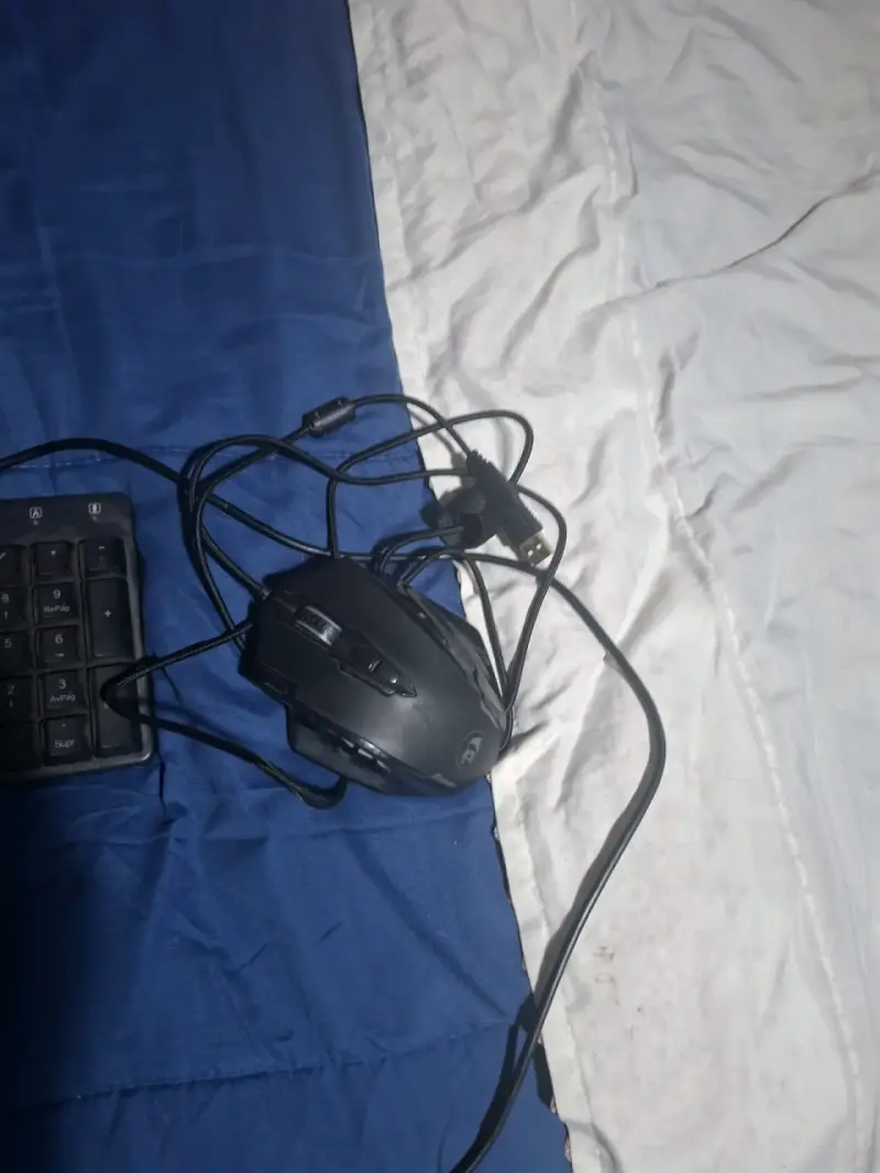 Teclado y mouse Redragon con cable usb - 2