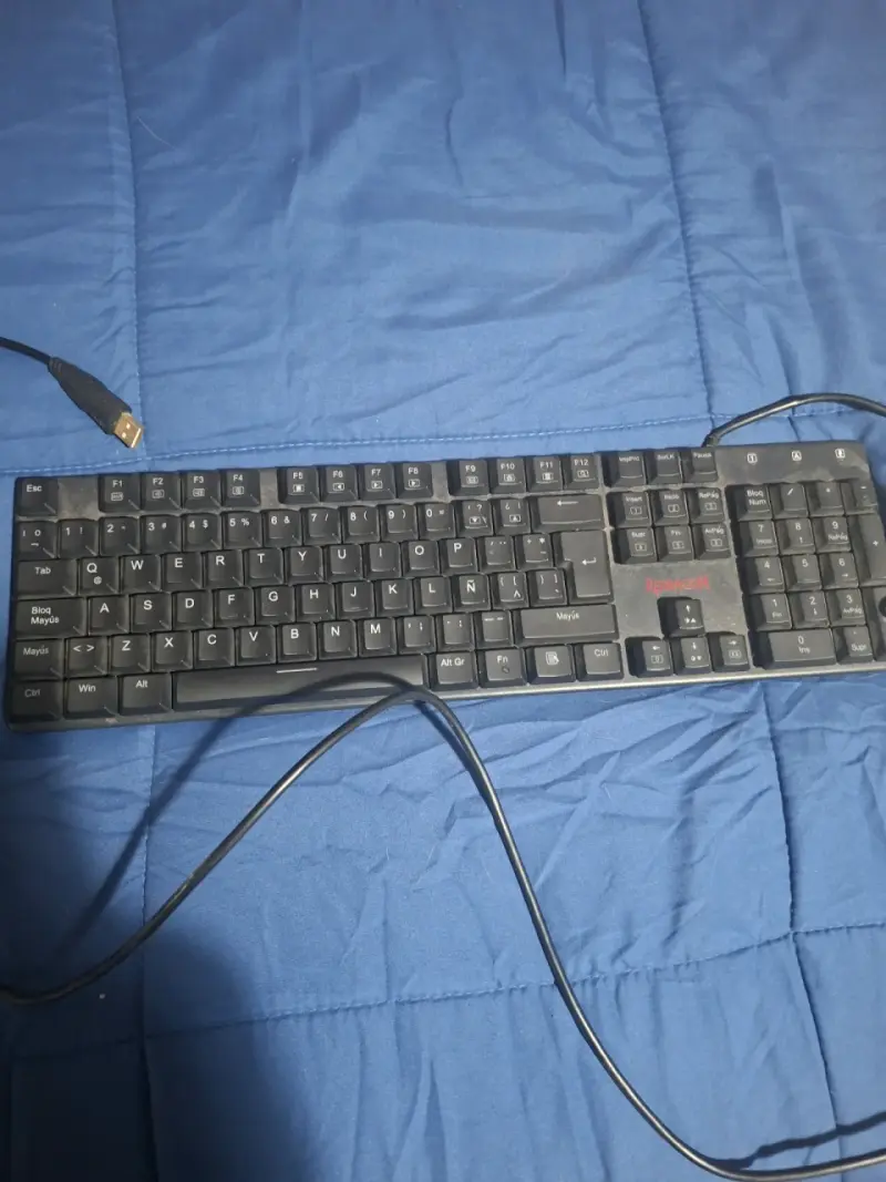Teclado y mouse Redragon con cable usb - 3