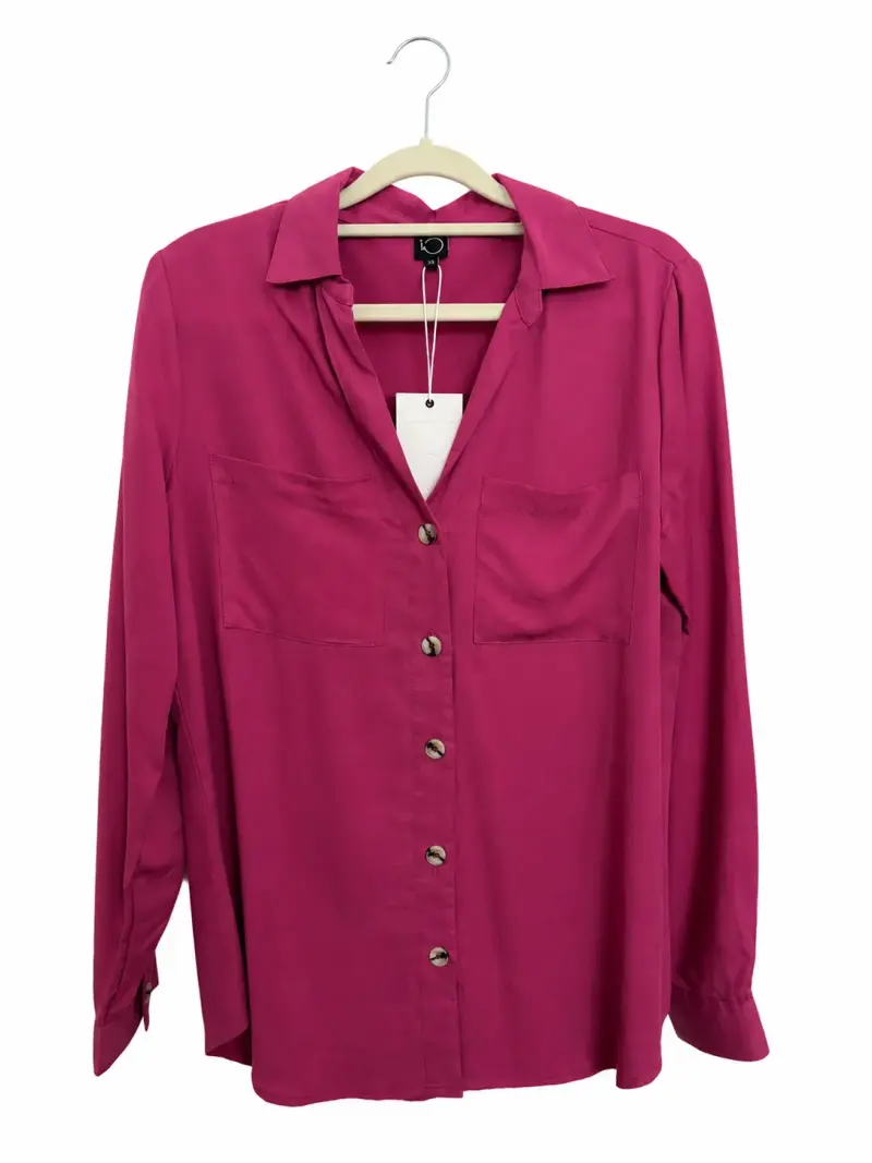 Blusa mujer rosada 100% Lyocell marca iO - 1