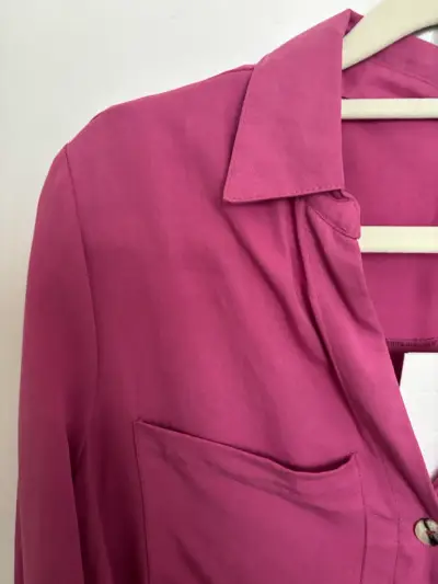 Blusa mujer rosada 100% Lyocell marca iO - miniatura 5