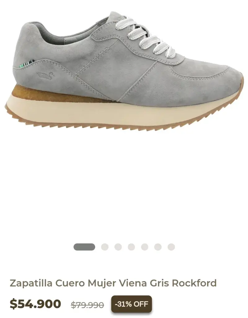 Zapatillas deportivas grises de gamuza - 5