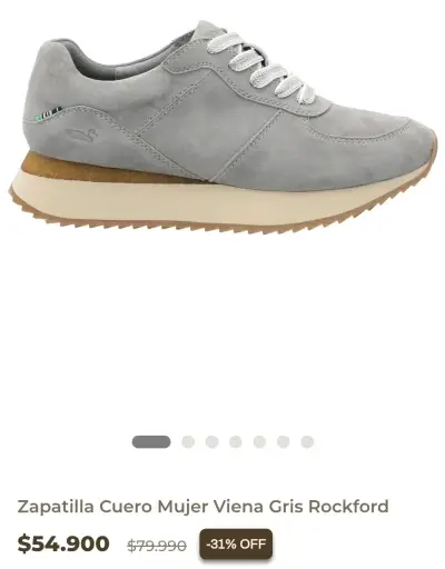 Zapatillas deportivas grises de gamuza - miniatura 5