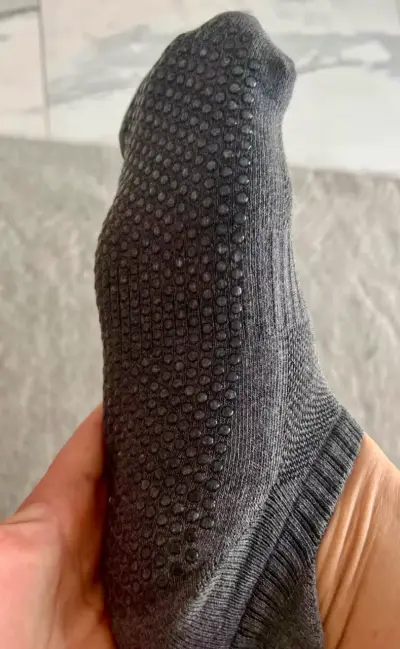 calcetines antideslizantes algodón Pilates - miniatura 4